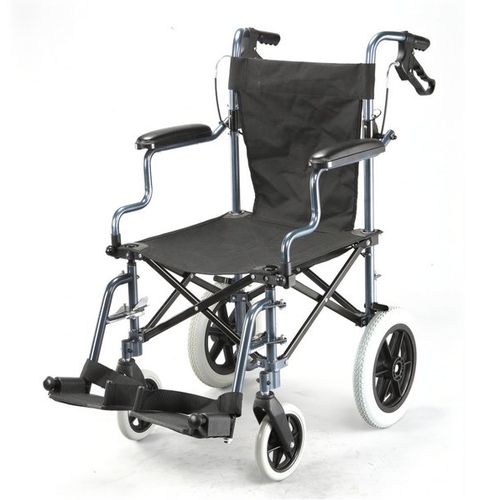 Кресло для транспортировки пациентов для интерьера - WH-B012 - Well Home Health Products - для улицы / складное / с опорой для голеней