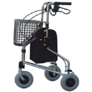 3-колесный ролятор - WH-C005 - Well Home Health Products - с корзиной / с сиденьем / с регулируемой высотой