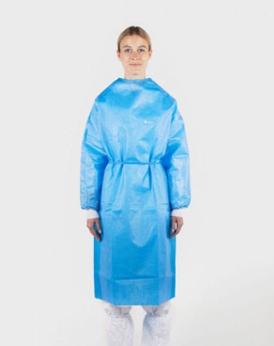 Хирургический халат унисекс - cleo® saphir - Berner International - L / XL / M