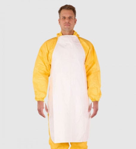 Медицинский фартук унисекс - Tyvek® 500 - Berner International - стерильный / антистатический / белый