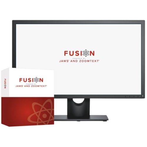 Учебное программное обеспечение - Fusion - Freedom Scientific - для навигации / скринридер / для обслуживания пациентов на дому