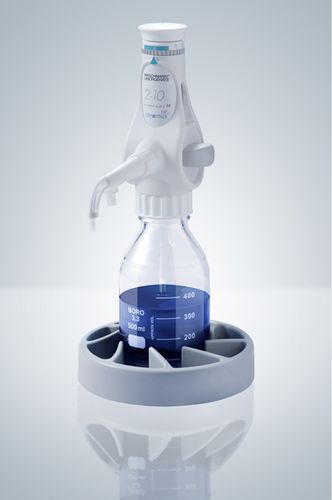 Устройство дозирования по флаконам для лабораторий - ceramus® HF - Hirschmann - с регулируемым объемом