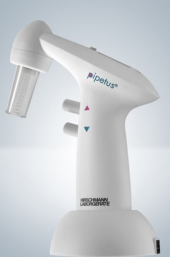 Механический электронный дозатор - pipetus® - Hirschmann - с регулируемым объемом / на аккумуляторе