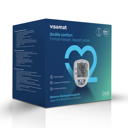 Электронный тонометр с монометром на манжете - visomat double comfort - visomat - автоматический / с портом USB / с заряжаемой батареей