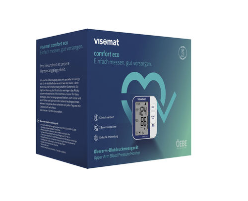 Электронный тонометр с монометром на манжете - visomat comfort eco - visomat - автоматический / с заряжаемой батареей / с манжетой для взрослых