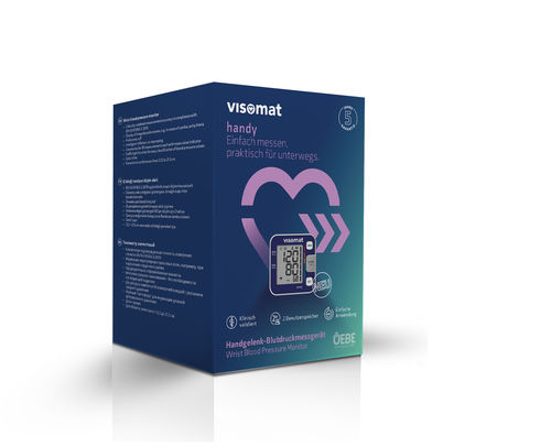 Электронный тонометр с монометром на манжете - visomat handy - visomat - автоматический / на запястье / с манжетой