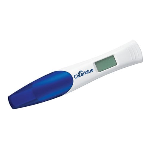 Экспресс-тест на беременность - Weeks Indicator - Clearblue - хориогонадотропина / для мочи / цифровой