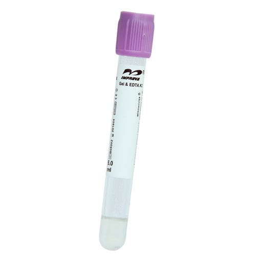 Цилиндрическая пробоотборная трубка - IMPROVACUTER® 722350202, IMPROVACUTER® 724850202  - Improve Medical - для отбора проб / с разделительным гелем / K2-EDTA