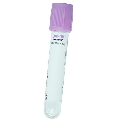 Цилиндрическая пробоотборная трубка - IMPROVACUTER® 682020202, IMPROVACUTER®692041202  - Improve Medical - для отбора проб / K3-EDTA / K2-EDTA