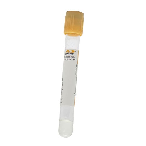 Цилиндрическая пробоотборная трубка - 622350202, 624850202 - Improve Medical - для отбора проб / с активатором свертывания крови / с разделительным гелем