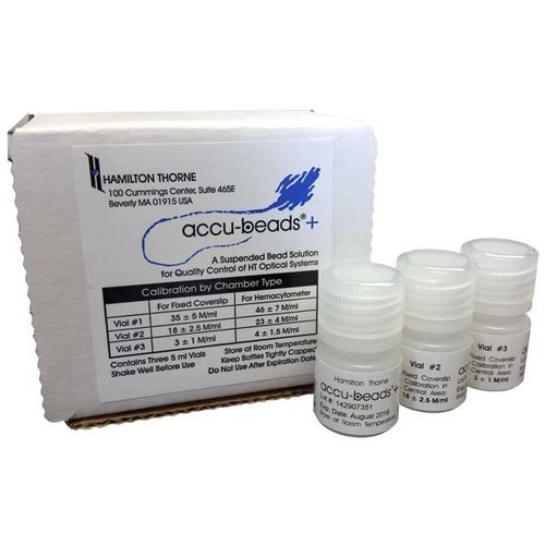 Набор реактивов в растворе - accu-beads®+ - Hamilton Thorne - клинический / для лабораторий / для контроля качества