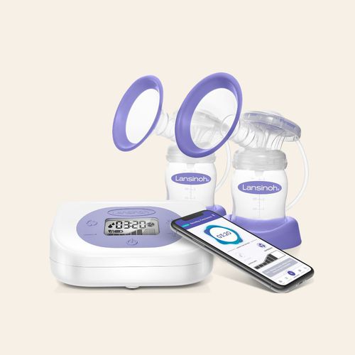 Электрический молокоотсос - Smartpump 2.0 - Lansinoh - с двойным насосом / регулируемый / для больниц
