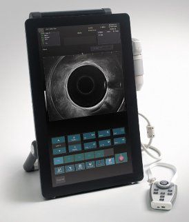 Переносной ультразвуковой сканер - ALBIT  - Creo Medical - для урологической эхографии / черно-белый / сенсорный экран