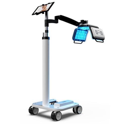 Косметологическая лампа для фототерапии - Eva Led® - AAMS - на колесиках / инфракрасная / голубой свет