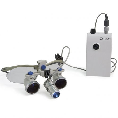 Хирургический налобный осветитель - 500.000.054 - Opticlar Vision - LED / с заряжаемым аккумулятором / для бинокулярной лупы