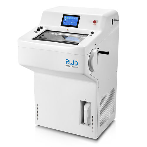 Автоматический микротом криостат - Minux® FS800A - RWD Life Science - для гистологии / механизированный