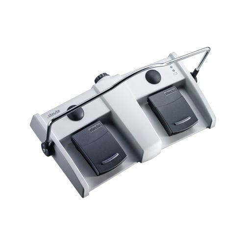 Ножной переключатель для радиографии - MKF 2 SW2.4LE-MED GP211 - Steute Meditech - электрический / двойной / беспроводной