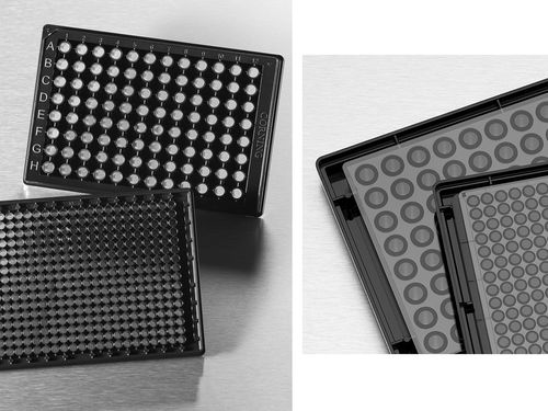 Лабораторная микропластина - 4517 - Corning BV - флуоресцентная / 96 отверстий / для клеток