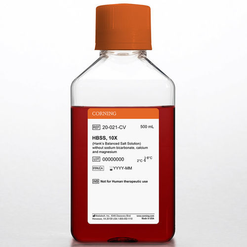 Реактив HBSS - Hank’s - Corning BV - для исследований / жидкость / pH