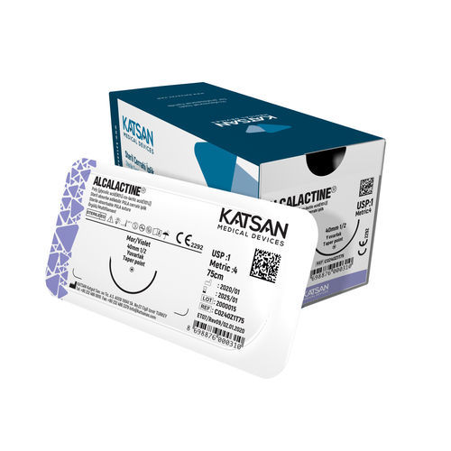 Шовный материал рассасывающийся - ALCALACTINE&reg; - KATSAN Medical Devices - для общей хирургии / для ортопедической хирургии / для хирургической обработки ран
