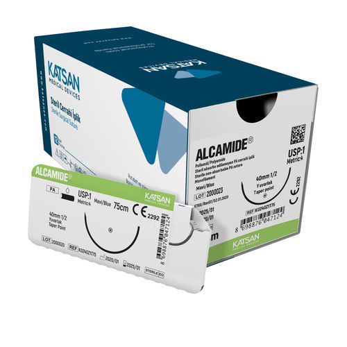 Шовный материал нерассасывающийся - ALCAMIDE&reg; - KATSAN Medical Devices - для общей хирургии / для ортопедической хирургии / для нейрохирургии