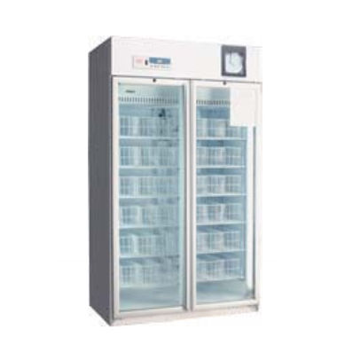 Холодильник для банка крови - BB890 - MAAN Medical & Laboratory - в виде шкафа / 2 дверцы / со стеклянной дверью