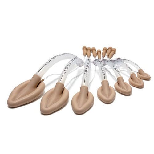 Ларингеальная маска из силикона - LAD® 550 - Marshall Airway Products - многоразовая
