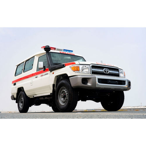 Машина скорой помощи фургон - NF-AMB-CUS-LCHT - NAFFCO FZCO - 4x4 / с 4 носилками / с кислородной терапией