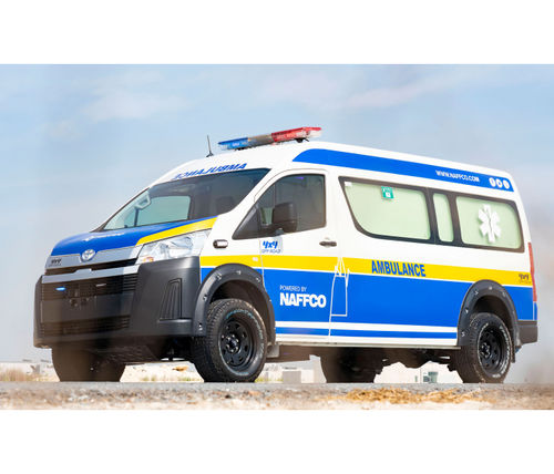 Машина скорой помощи фургон - NF-AMB-CUS-HIACE - NAFFCO FZCO - 4x4 / с кислородной терапией / автоматическая