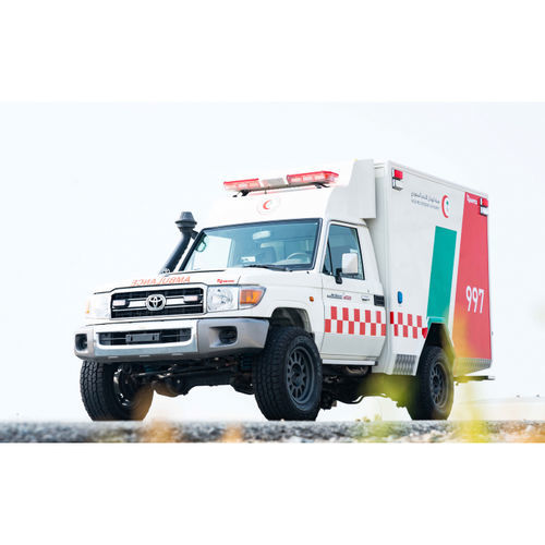 Машина скорой помощи с отсеком - NF-AMB-CUS-PK - NAFFCO FZCO - 4x4 / с кислородной терапией / дизельная