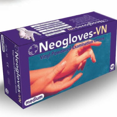 Перчатка из латекса - Neogloves - Neomedic Limited - виниловая / медицинская / неопудренная