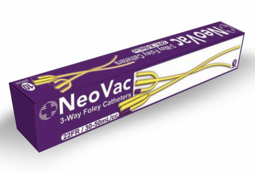 Катетер для дренирования мочевого пузыря - Neovac - Neomedic Limited - мочеточниковый / с баллоном / 3 люмена