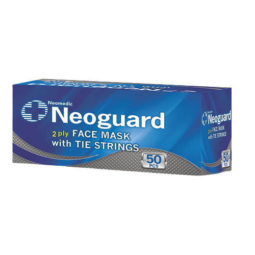 Xирургическая маска для одноразового использования - Neoguard - Neomedic Limited - 2 слоя
