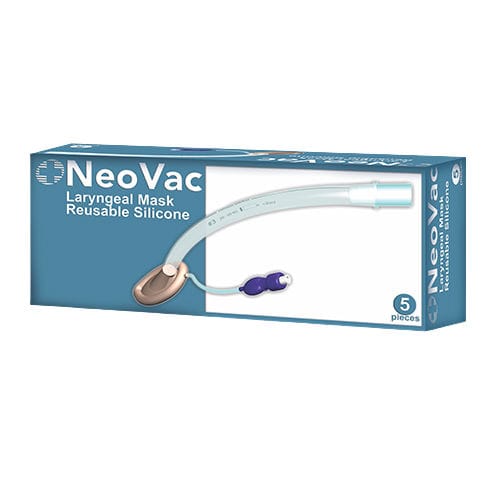 Ларингеальная маска из силикона - Neovac - Neomedic Limited - многоразовая