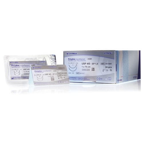 Шовный материал долго рассасывающийся - Polydox  - Vitrex Medical A/S - для ортопедической хирургии / для урогинекологической хирургии / для пластической хирургии