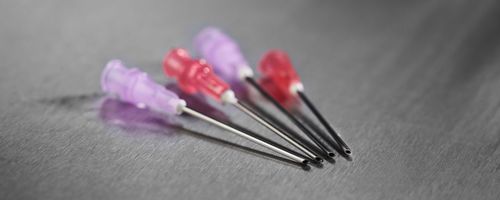Безопасная игла - Medoject® - Vitrex Medical A/S - тупоконечная / 18G