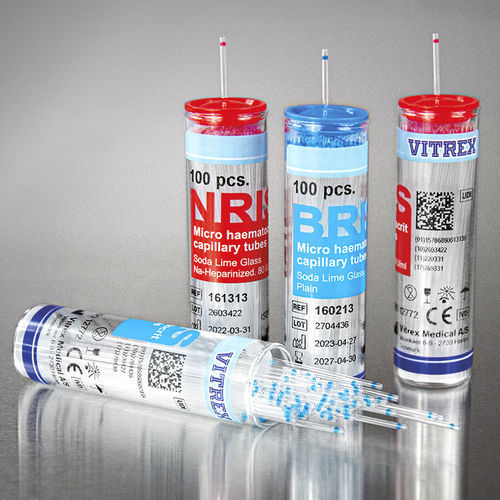 Пробоотборная трубка для PCR - 160213 - Vitrex Medical A/S - для диагностики / для анализа гликемии / для гематологичеких анализов