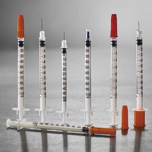 Инсулиновый шприц - Chirana® - Vitrex Medical A/S - для туберкулина / 1 мл / 0,5 мл