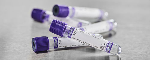 Пробоотборная трубка для гематологичеких анализов - Vacusence 10 series - Vitrex Medical A/S - цилиндрическая / крови / из ПЭТФ
