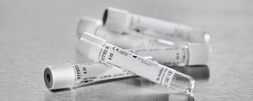 Лабораторная пробоотборная трубка - Vacusence+ - Vitrex Medical A/S - цилиндрическая / крови / для мочи