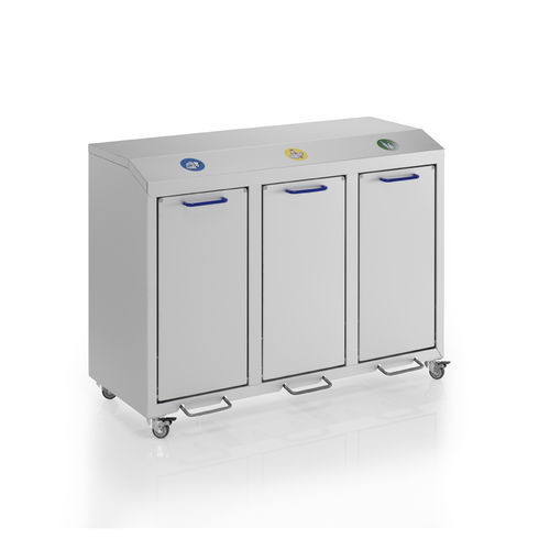 Мусорный контейнер для переработки - G®-COLLECT X 2001  - Gmöhling Transportgeräte GmbH - из пластика / из полипропилена / из анодированного алюминия