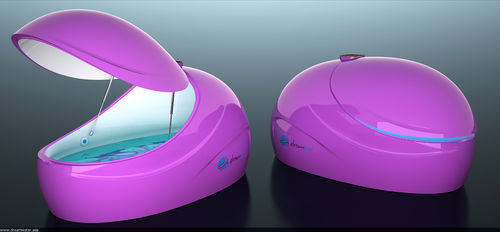 Камера чувственной изоляции с лампами хромотерапии - Dreampod Mini - Dreampod - с сонологическими динамиками