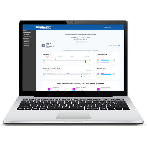 Клиническое программное обеспечение - Predict+® - Exactech - для ортопедической хирургии / для травматологии / анализа данных