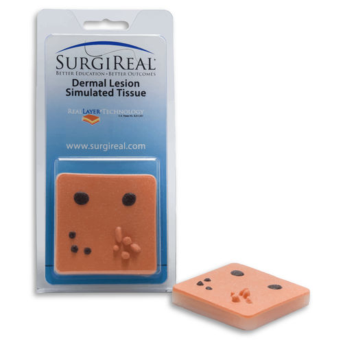 Учебный медицинский симулятор - SurgiReal Products - для биопсии / дерматологическое лечение / мягкая набивка