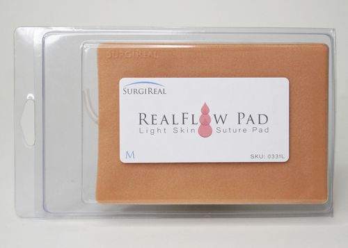 Медицинский симулятор для наложения швов - RealFlow - SurgiReal Products - для обслуживания средним медицинским персоналом / для хирургии / для неотложной медицинской помощи