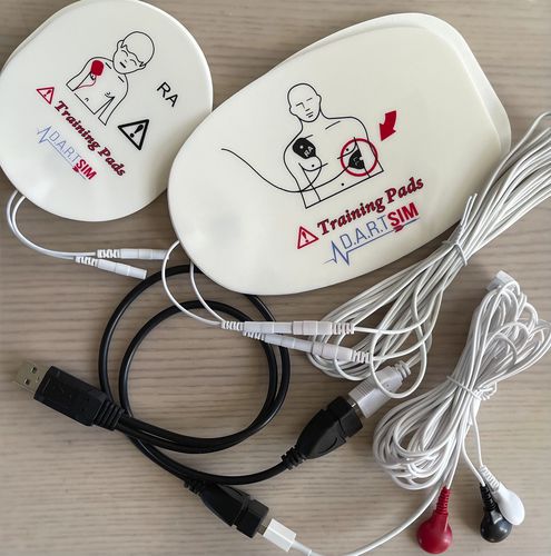 Электрод для ЭКГ мягкая набивка - DART Sim ECG Simulator - для мониторинга / педиатрический / грудь