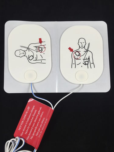 Электрод для дефибрилляции мягкая набивка - DART Sim ECG Simulator - для мониторинга / грудь