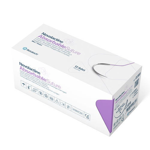 Шовный материал рассасывающийся - NEVOLACTINE PGLA - Betatech Medical - для общей хирургии / для ортопедической хирургии / для офтальмологической хирургии