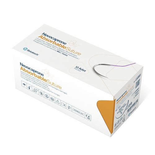 Шовный материал рассасывающийся - NEVOCAPRONE PGCL - Betatech Medical - для общей хирургии / для урогинекологической хирургии / для гастроинтестинальной хирургии