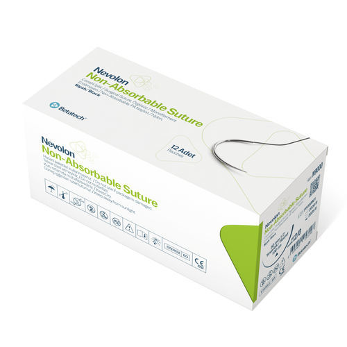 Шовный материал нерассасывающийся - NEVOLON - Betatech Medical - для общей хирургии / для нейрохирургии / для сердечно-сосудистой хирургии